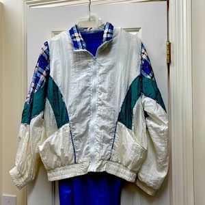 Vintage wind suit.